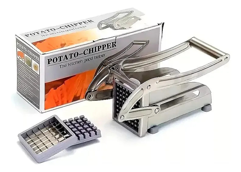 Cortador Papas Fritas De Acero Manual